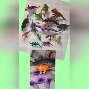 Colorful Dinosaur Toy Set